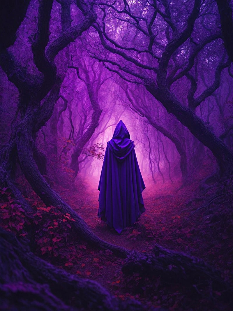Fantasy Trees in the Whispering Woods